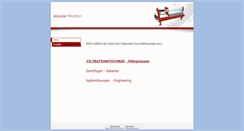 Desktop Screenshot of krausse-filtration.de